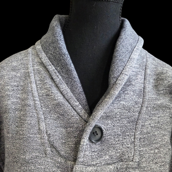 H&M Gray Men's Cardigan Sweater Size XL - Picture 3 of 7